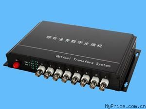 凱邦KB108-8V1D光端機(jī) 高效傳輸?shù)墓I(yè)級解決方案