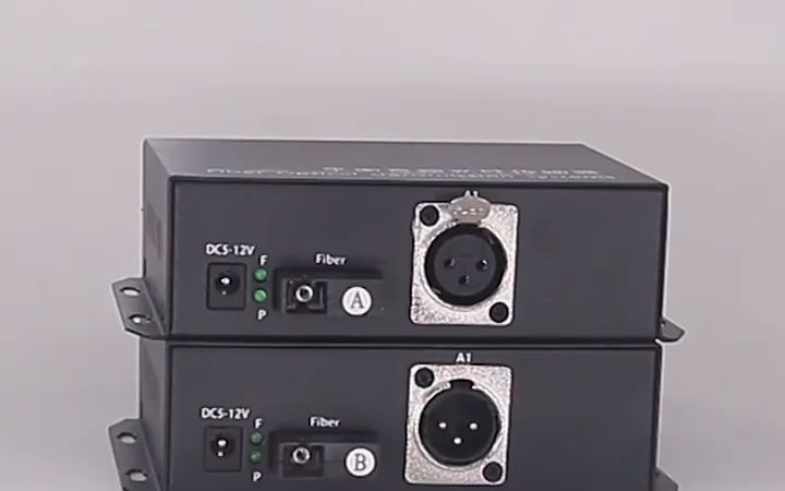 探索廣播級(jí)音頻傳輸 1路/2路/4路/8路卡儂頭平衡音頻光端機(jī)深度解析